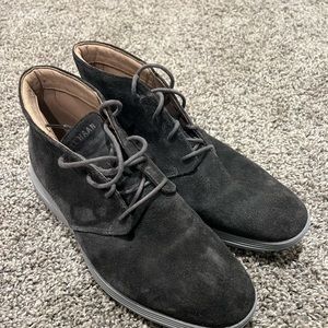 Cole Haan Mens size 11 grey boots - gently used twice